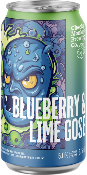 Cheeky Monkey Blueberry & Lime Gose
