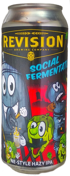 Revision Social Fermentation Hazy IPA 473mL ABV 6.5% | USA Craft Beer
