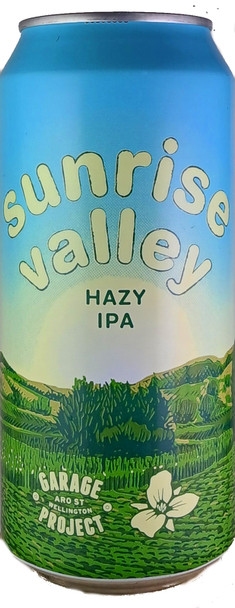 Garage Project x Trillium Sunrise Valley Hazy Double IPA 440mL ABV 8% | New Zealand Craft Beer