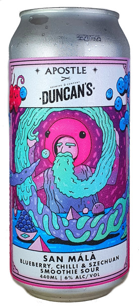 Duncan's San Mala Smoothie Sour 440mL ABV 6% | New Zealand Craft Beer