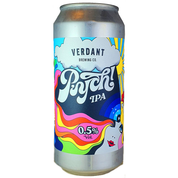 Verdant Psych! Low Alcohol IPA 440mL ABV 0.5% | English Craft Beer