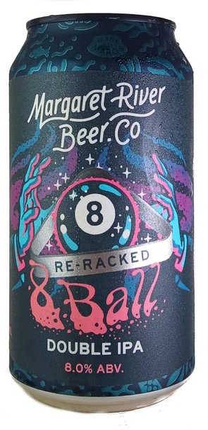 Margaret River 8 Ball DIPA Re-Racked West Coast IPA 375mL ABV 8.2% | Australian Craft Beer
