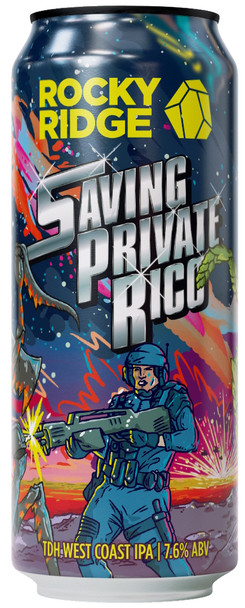 Rocky Ridge Saving Private Rico TDH West Coast IPA 500mL ABV 7.6% | Australian Craft Beer