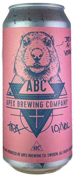 Apex Bitter Isolation Triple IPA 440mL ABV 10% | Swedish Craft Beer