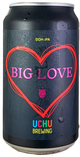 Uchu Big Love Hazy IPA 350mL ABV 6% | Japan Craft Beer