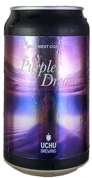 Uchu Purple Dream West Coast IPA 350mL ABV 6.5% | Japan Craft Beer
