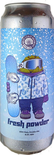 West Coast Brewing Fresh Powder Hazy Double IPA 510mL ABV 8.5% | Japan Craft Beer