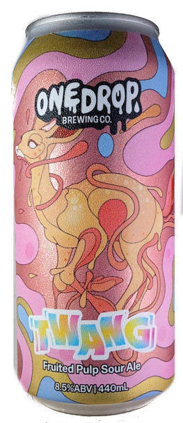 One Drop Twang Fruited Pulp Sour 440mL ABV 8.5% | Australian Craft Beer