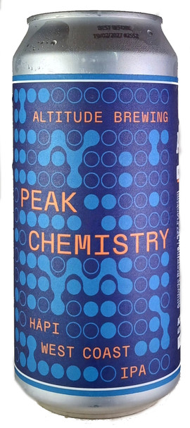 Altitude Peak Chemistry  West Coast IPA 440mL ABV 6.2% | New Zealand Craft Beer