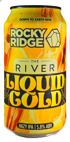 Rocky Ridge Liquid Gold Hazy IPA 375mL ABV 5.8% | Australian Craft Beer
