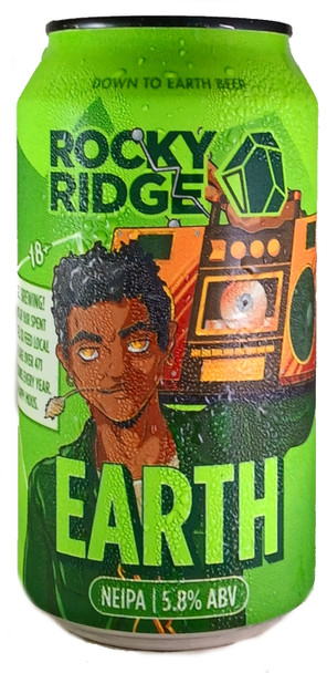 Rocky Ridge Earth V2 Hazy IPA 375mL ABV 5.8% | Australian Craft Beer