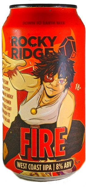 Rocky Ridge Fire V2 West Coast IPA 375mL ABV 8% | Australian Craft Beer
