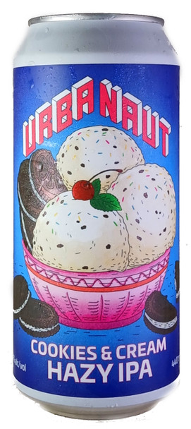 Urbanaut Cookies & Cream Hazy IPA 440mL ABV 5.7% | New Zealand Craft Beer