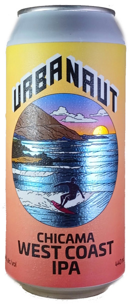 Urbanaut Chicama West Coast IPA 440mL ABV 6.4% | New Zealand Craft Beer
