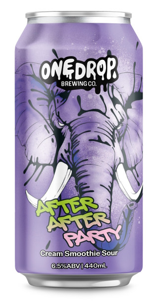 One Drop x Samata After After Party Ice Cream Sour  440mL ABV 6.5% | Australian Craft Beer