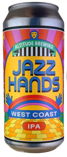 Altitude Jazz Hands West Coast IPA 440mL ABV 6.8% | New Zealand Craft Beer