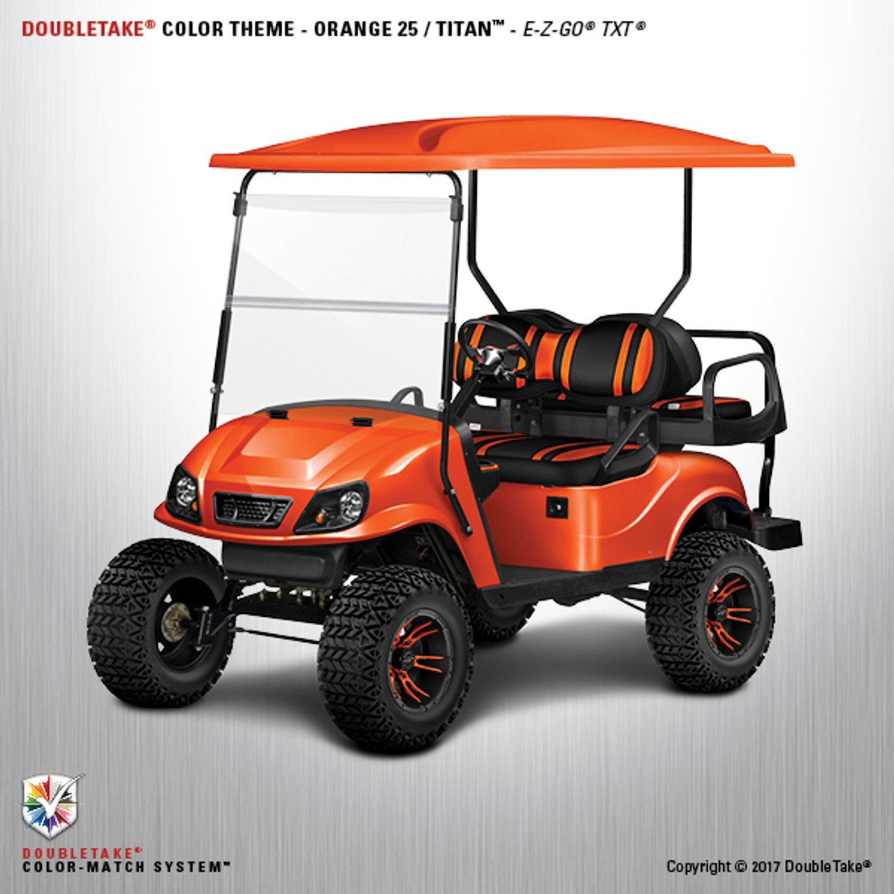 Doubletake EZ-GO TXT Titan Golf Cart Body Kit in High ...