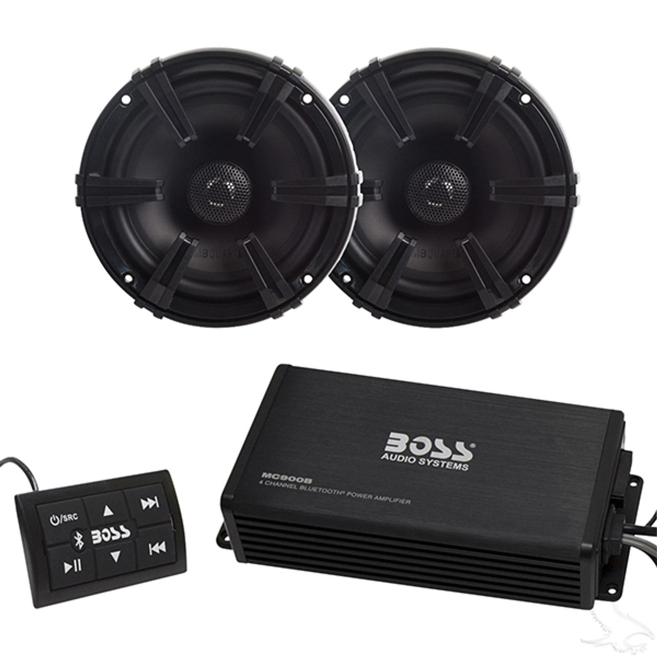 marine bluetooth amp and speakers