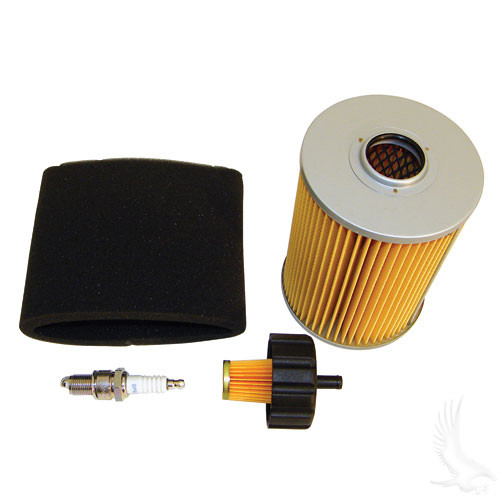 Tune Up Kit, Yamaha G2/G9/G11 4-cycle Gas spark plug air, gas line filter