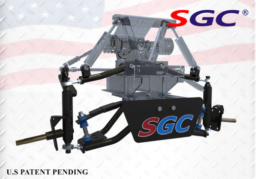 SGC LIFT KIT - 6” HEAVY DUTY DOUBLE A-ARM SUSPENSION FOR CLUB CAR CARRYALL/VILLAGER (1996-2011)