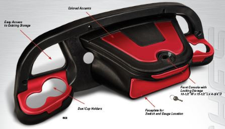 club car precedent dash kits