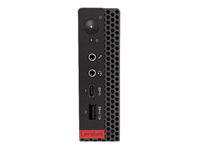 Lenovo ThinkCentre M720q 10t700clus Desktop Computer - Core i5 i5-9400T - 16 GB Ram - 256 GB SSD - Tiny - Black