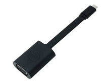 DBQBNBC064 -- Dell USB type C-to-VGA Adapter - Display adapter - HD-15 (VGA) (F) to USB-C (M) - black -