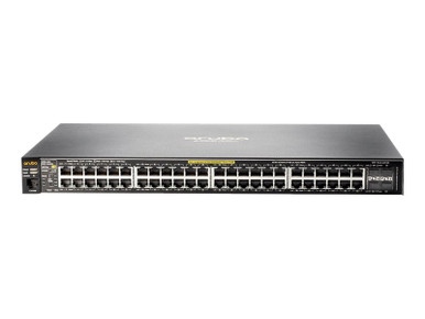 J9772A#ABA -- HPE Aruba 2530-48G-PoE+ - Switch - managed - 48 x 10/100/1000 (PoE+) + 4 x Gigabit SFP - d