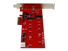 PEX2M2 -- StarTech.com 2x M.2 SATA SSD Controller Card - PCIe - PCI Express M.2 SATA III Controller