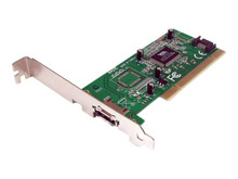 PCIESATA2I -- StarTech.com 1 Port eSATA + 1 Port SATA PCI SATA Controller Card w/ LP BRacket - eSATA Con