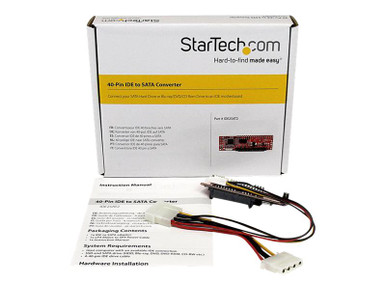 StarTech.com 40-Pin IDE to SATA Adapter Converter