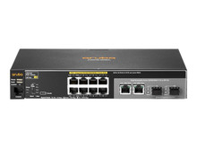 J9774A -- HPE Aruba 2530-8G-PoE+ - Switch - managed - 8 x 10/100/1000 (PoE+) + 2 x combo Gigabit SFP