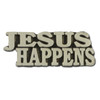 Jesus Happens Lapel Pin