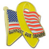 American Troop Support Pin