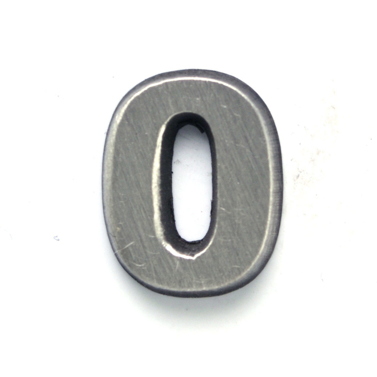 NUMBER 0 ZERO LAPEL PIN | BikerPins.com