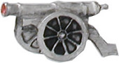 Cannon Lapel Pin