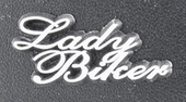 Lady Biker Pin - 50Pcs