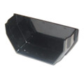 Black Square Gutter Stop End Internal Black Square Gutter Stop End Internal