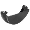 Anthracite Half-Round Gutter Stop End External