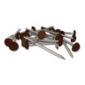 Mahogany Plastic Headed Pins and Nails