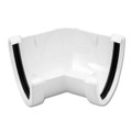 White Hi-Cap 135° Gutter Angle White Hi-Cap 135° Gutter Angle