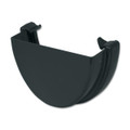 Anthracite Hi-Cap Gutter Stop End External Anthracite Hi-Cap Gutter Stop End External