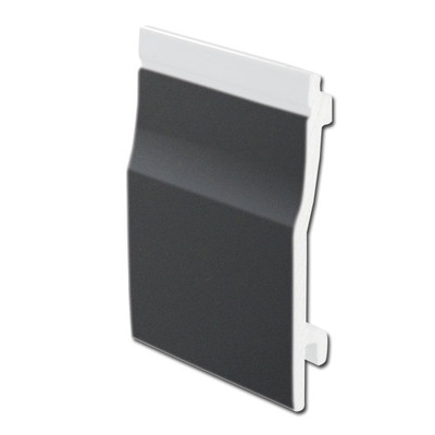 Dark Grey Smooth Shiplap Cladding 150mm