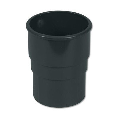 Anthracite Grey Round Downpipe Socket