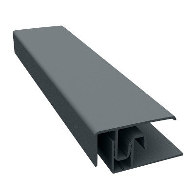 Durasid Two-part lacquered aluminium edge trim Blue Grey