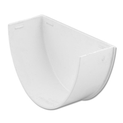 White Hi-Cap Gutter Internal End Cap White Hi-Cap Gutter Internal End Cap