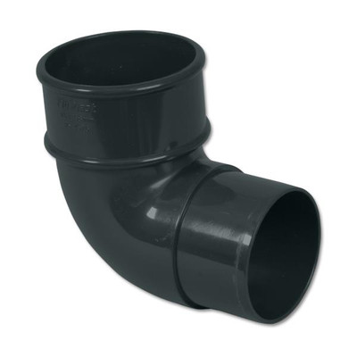 Anthracite Grey Round Downpipe Offset Bend 90° Anthracite Grey Round Downpipe Offset Bend 90°