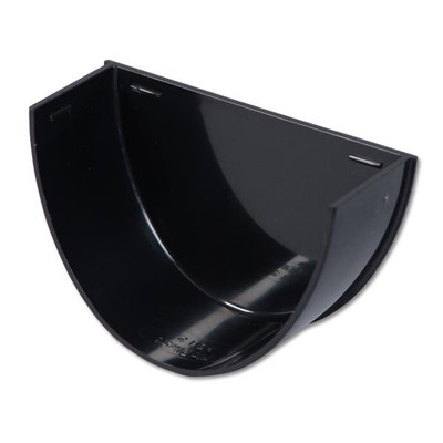 Black Hi-Cap Gutter Stop End Internal Black Hi-Cap Gutter Stop End Internal