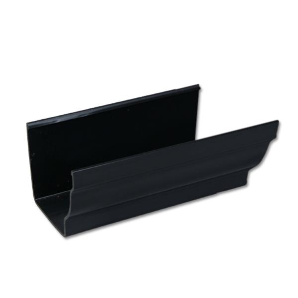 Black Ogee 4m Gutter