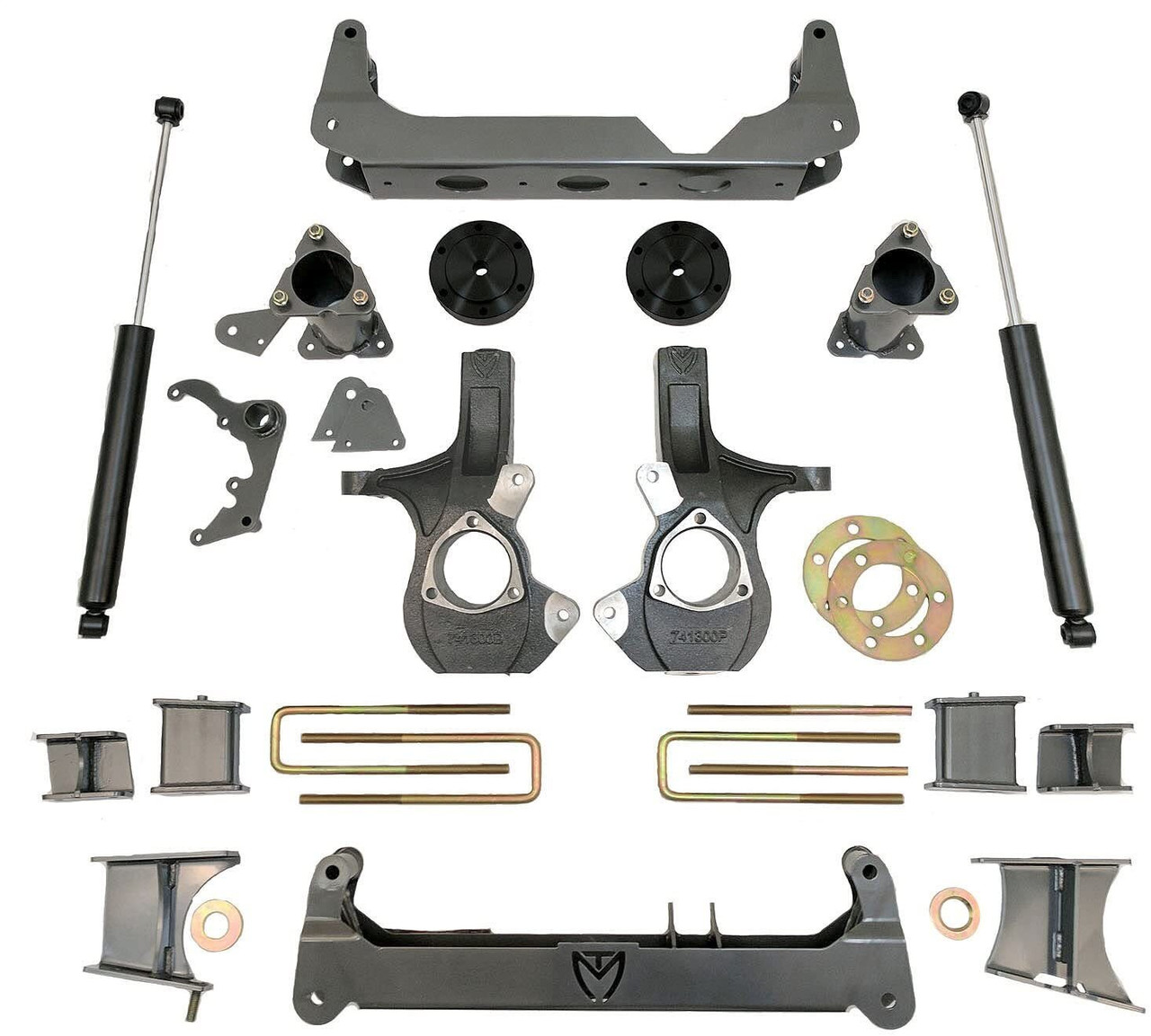 2014-2018 Chevy Silverado 1500 4wd W/ Stamped Steel And Aluminum